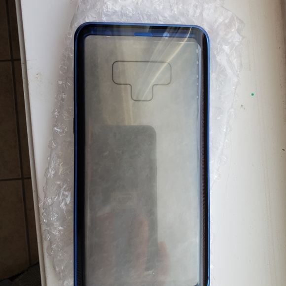 Samsung Galaxy Note 9 Case 360°Full Cover Magnetic Glass Case - Picture 4 of 6